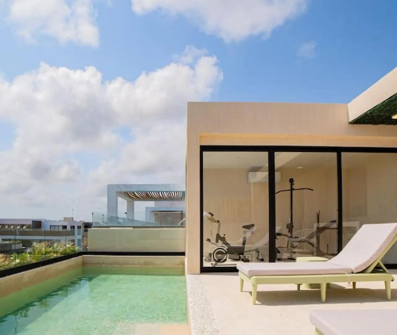 Crystal Stunning Penthouse With Private Pool Lägenhet Tulum 0*,